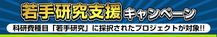 若手研究支援キャンペーン